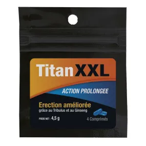 Titan XXL Erection prolongée 4 comprimés | 3 Suisses